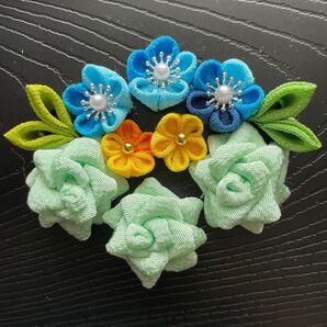 【No.333】つまみ細工・お花パーツ