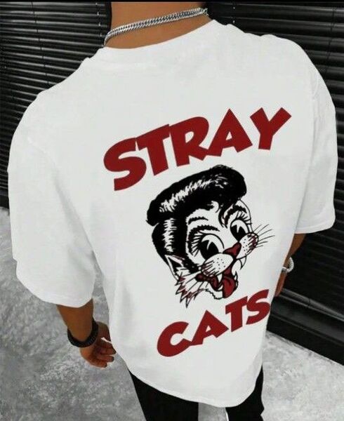 【残り1枚】ストレイキャッツStrayCatstシャツ