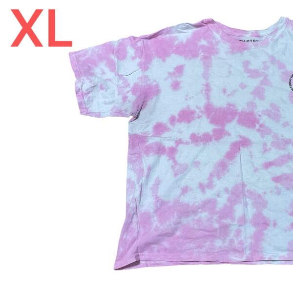 【US古着】タイダイ XL Tシャツ 半袖 レギュラー プリント メンズ レディース 大きいサイズ オーバーサイズ
