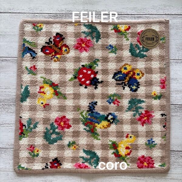 FEILER フェイラー ハンカチ ハイジ チェック