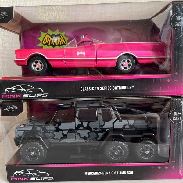 【新品】Jada Toys 1/24 PINK SLIPSミニカー 2台