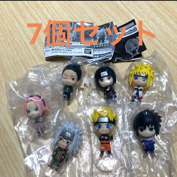 NARUTO-ナルト- 疾風伝 Funrangiua サスケ イタチ ミナト サクラ 自来也 シカマル フィギュア ガチャガチャ