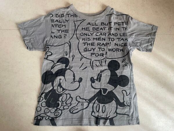 ユニクロ ミッキーマウス 半袖Tシャツ 140cm