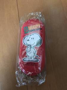 未使用 レトロ ビンテージ アンティーク 当時 スヌーピー SNOOPY メガネケース めがねケース ケース ピーナッツ 昭和レトロ