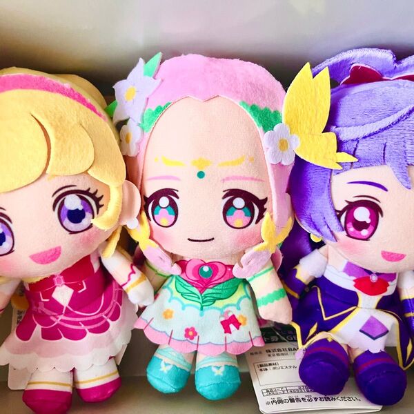 プリフェイスぬいぐるみ 魔法使いプリキュア キュアミラクル キュアマジカル キュアフェリーチェ
