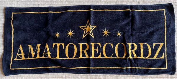 【希少】AMATORECORDZ タオル ブラック マフラータオル