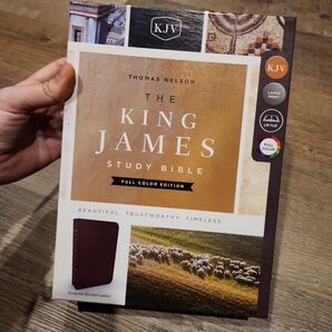 The King James Study Bible フルカラー版 聖書 英語