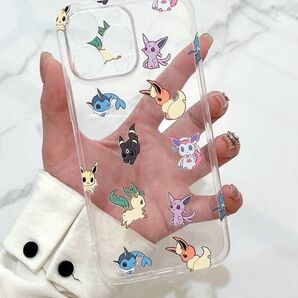 ポケモン iPhone16 携帯カバー クリア