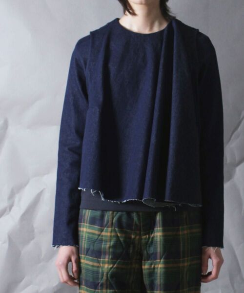 ohta】 denim layertops