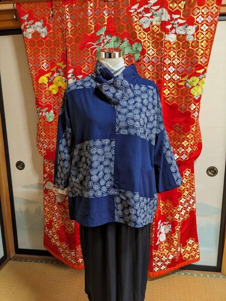古布リメイク・浴衣チュニック