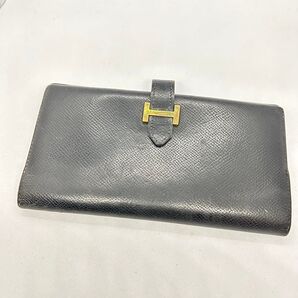 Herms エルメス ベアン クシュベル ノワール GP金具