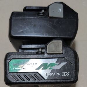ハイコーキ マルチボルト 36V リチウムイオンバッテリー互換バッテリージャンク2個
