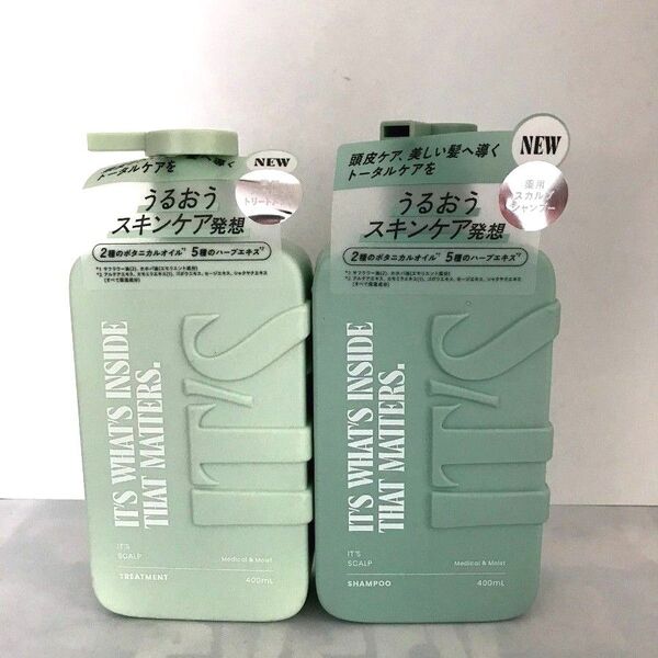 IT'S イッツスカルプ メディカル モイスト シャンプー トリートメント