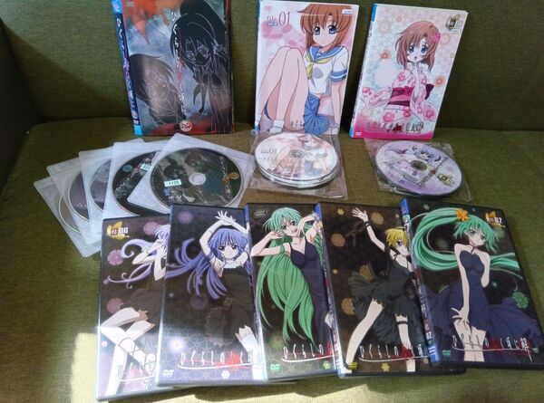 ひぐらしのなく頃に アニメDVDセット売り※ケースなしあり ※1枚欠品あり ※商品説明をよくお読み下さい
