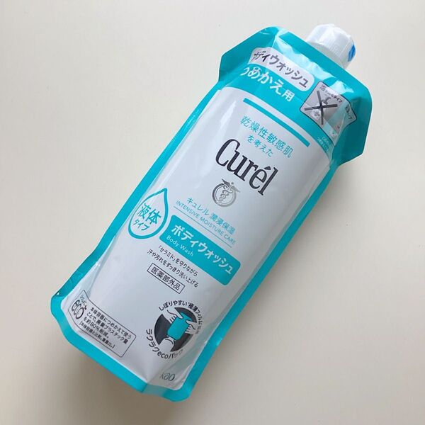 《ラスト1点》花王キュレル ボディウォッシュ 詰め替え 340ml 液体タイプ 潤浸保湿