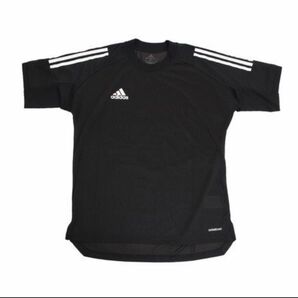 adidas トレーニングウェア 黒 ブラック 半袖
