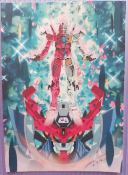 機動戦士Gundam GQuuuuuuX -Beginning- 入場者プレゼントイラストカード 映画 特典