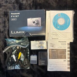Panasonic/パナソニック/LUMIX/DMC-FX37/ホワイト/ デジタルカメラ
