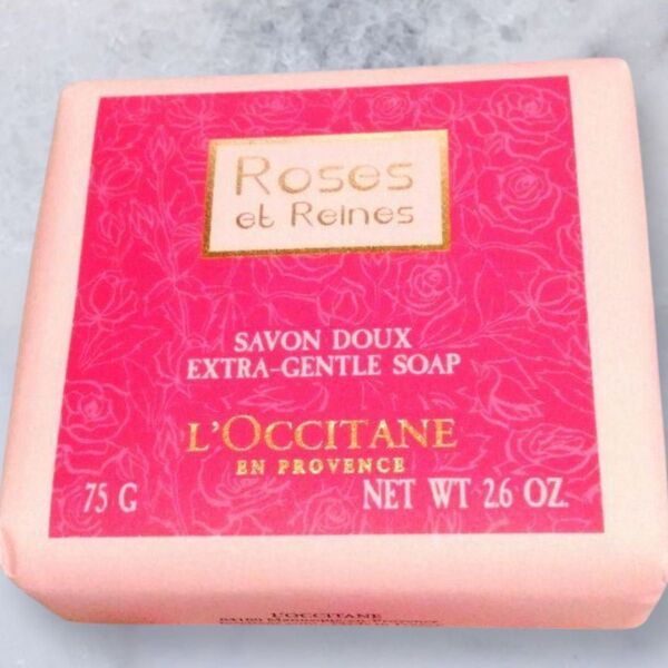 L'Occitane 。Roses et Reines 石鹸 75g【新品、未使用】 ロクシタン ローズ