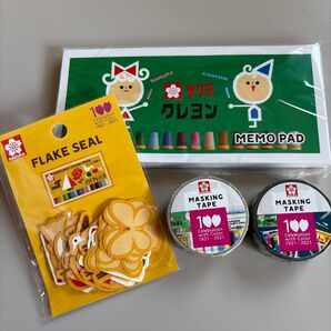サクラクレパス 100周年記念グッズ 4点セット