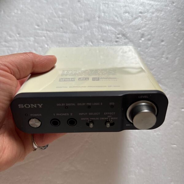 中古 SONY ソニー デジタルサラウンドプロセッサー DP-1000 (ジャンク品 )(詳細は不明です)*(動作未確認)
