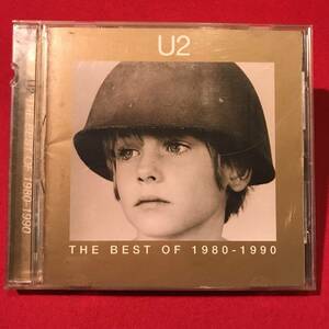 A489●CD●「U2 THE BEST OF 1980-1990」 U2 スレキズ、小汚れ、ケースヒビ、ホルダー欠けなどあり 中古。