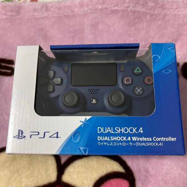 PS4 ワイヤレスコントローラ DUALSHOCK4 ミッドナイトブルー Sony ソニー デュアルショック4 未開封
