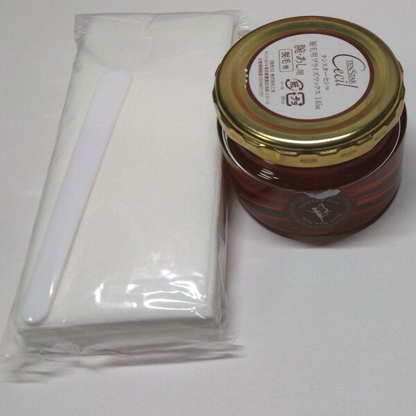 テンスターセシル脱毛用ブライズワックス145g 腕、足用 未使用に近い
