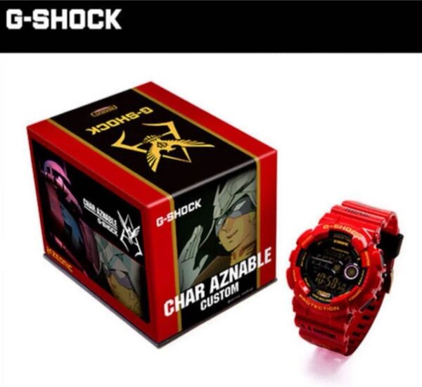 【未開封新品】機動戦士ガンダム35周年記念商品 シャア専用 G-SHOCK CASIO