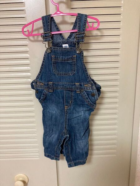 Old Navy デニムオーバーオール 6-12m 60-80cm