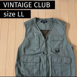 VINTAIGE CLUB フィッシングベスト LL