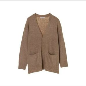 Koe モヘアタッチ カーディガン M ベージュ
