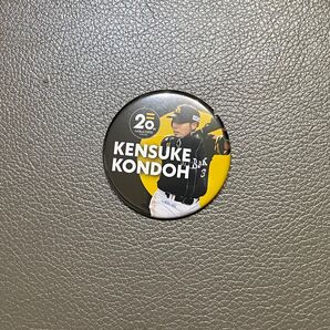 福岡ソフトバンクホークス 3 近藤健介 20周年 20th 缶バッジ タカポイント