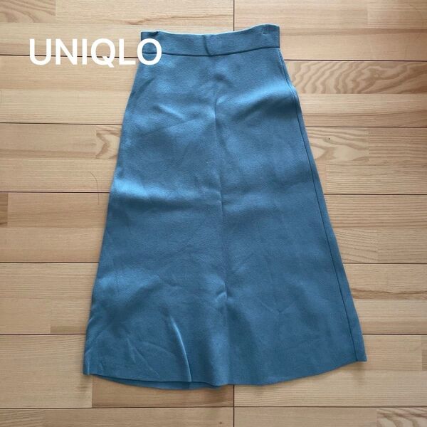 UNIQLO ユニクロ スムースコットンブレンドスカート S