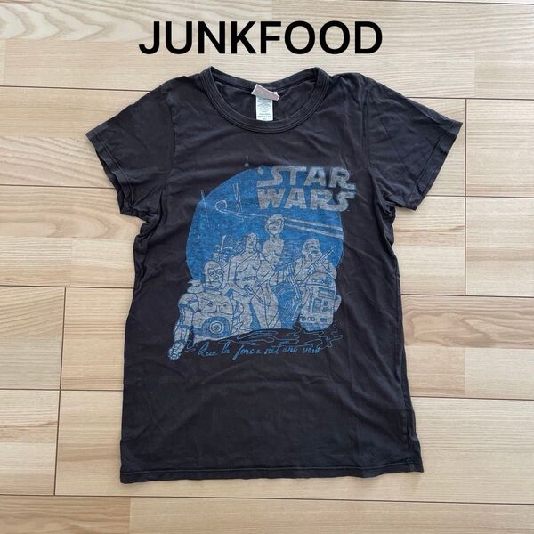 JUNKFOOD ジャンクフード スターウォーズ ヴィンテージ風Tシャツ M