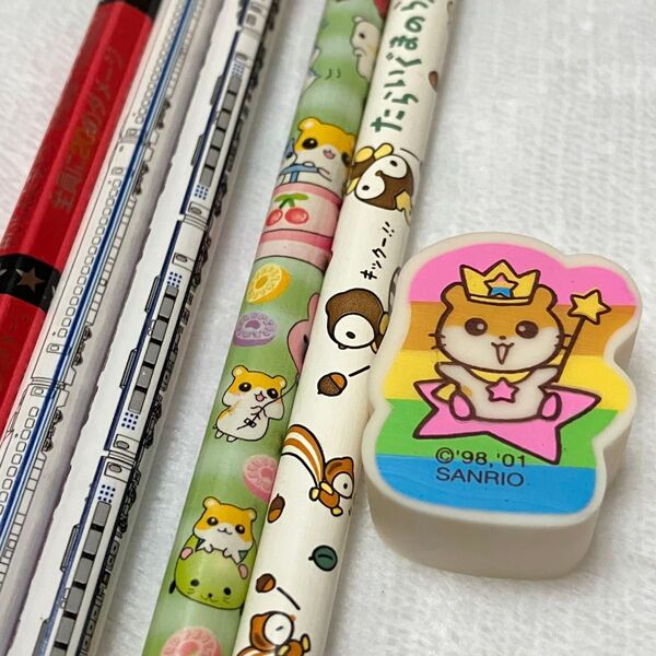 鉛筆 消しゴム まとめ売り 平成レトロ サンリオ ドラクエ