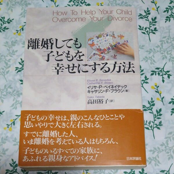 離婚しても子どもを幸せにする方法 イリサ・P・ベイネイデック/著 キャサリン・F・ブラウン/著 高田裕子/訳