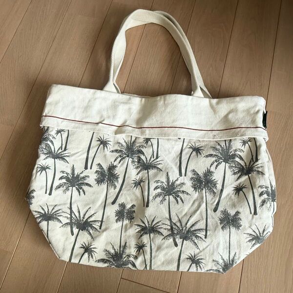 rootote トートバッグ 大きめ ヤシの木 パームツリー