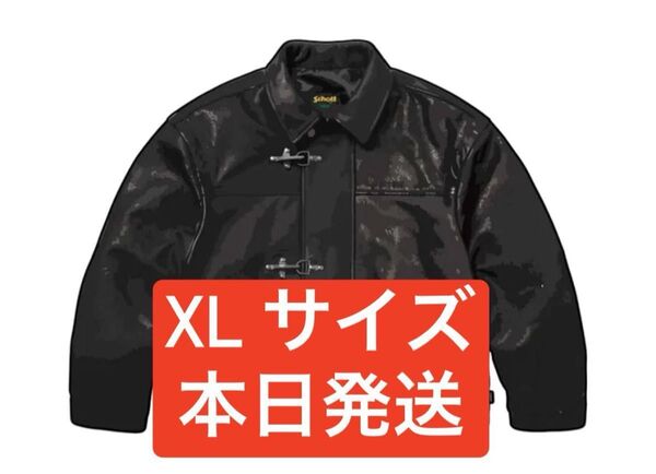 Supreme x Schott Leather Clip Jacket "Black"