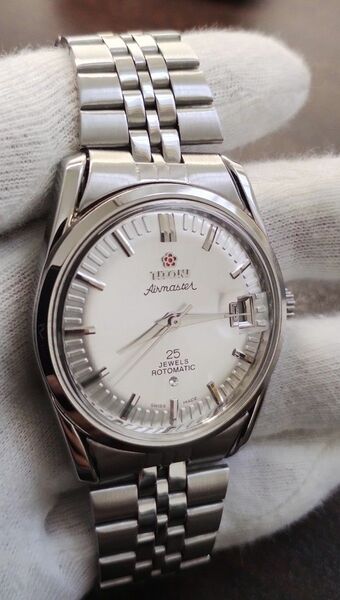 【極美品 OH済】TITONI チトニ Air Master 25jewels 自動巻 eta 2824-2