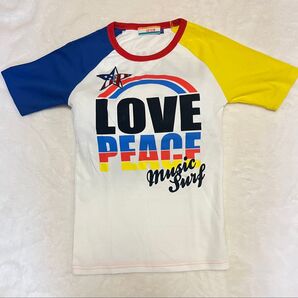 オシャレで可愛いい、カラフル半袖 Tシャツ レディース Mサイズ