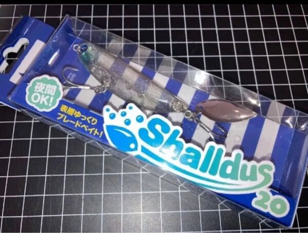 即売 送料無料 配達記録付発送 ブルーブルー シャルダス20 (キラキラシラス) 応募券付 シーバスルアー Shalldus