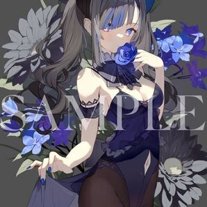 ●HT1/未開封/flourish アシマ/B2Wスエードタペストリー B/コミケ99 C99/同人 オリジナル/B2タペストリー