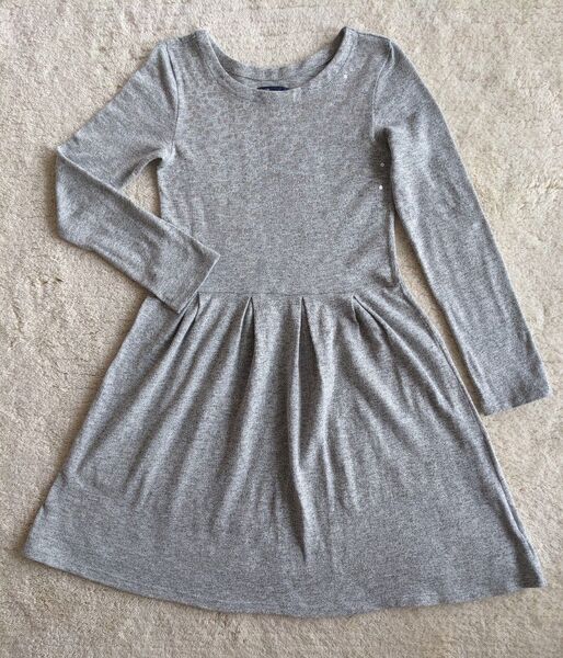 GAP KIDS ニット ワンピース レイディース XS / 子供 12〜14歳 ライト グレー