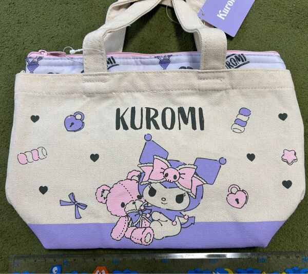 新品 サンリオ クロミ 帆布クーラートートバッグ