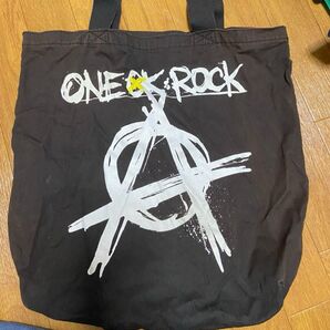 ONE OK ROCK トートバッグ ブラック 黒 バンドグッズ
