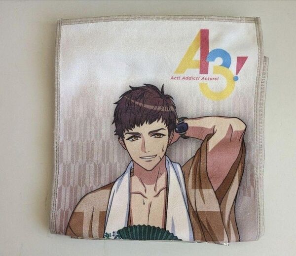 マフラータオル 伏見臣 A3!×極楽湯