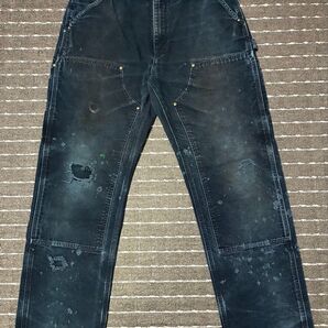 雰囲気抜群 carhartt ダブルニーペインターパンツ アメリカ製 34×34