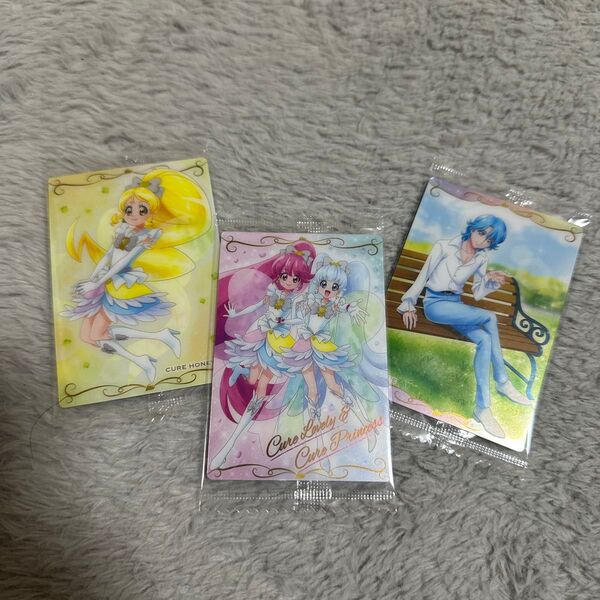 プリキュアカードウエハース11 キュアラブリー キュアプリンセス ブルー