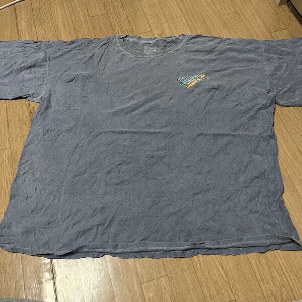 【価格相談歓迎】ワンポイント バックプリント Tシャツ サーフボード 海外古着